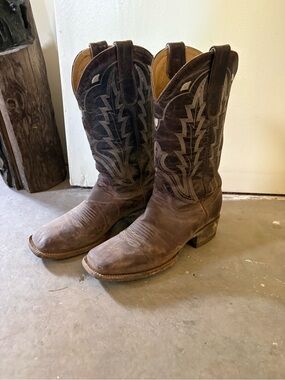 Idyllwind Brown Leather Western Heeled Cowboy Boots